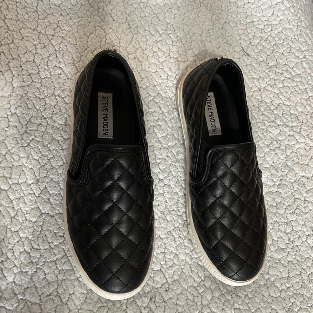 Steve Madden Ecentrcq Black Woman’s Shoes Size 8.5